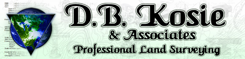 Delmar B. Kosie & Associates Established in 1964 - Robert L. Kosie, PS8167 - Owner